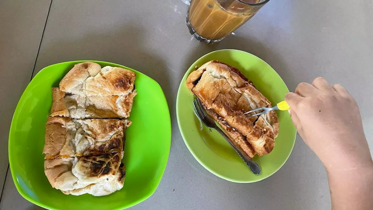 Kedai Kopi di Perbaungan Viral, Sajikan Roti Bakar dan Pulut dengan Selai Durian dan Srikaya