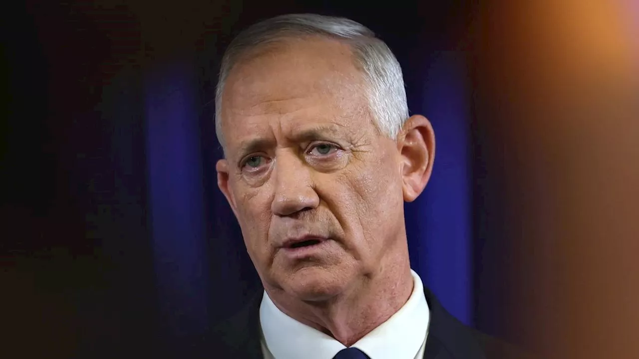 Menteri Kabinet Perang Israel Benny Gantz Umumkan Mundur dari Kabinet Netanyahu