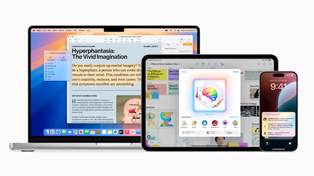 Apple WWDC 24: Apple Intelligence Brings AI To The IPhone, IPad, And Mac