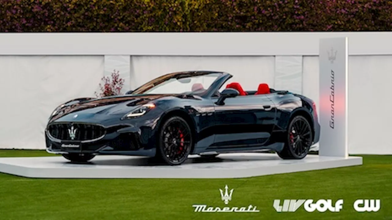 Maserati tees up for branded LIV Golf activations