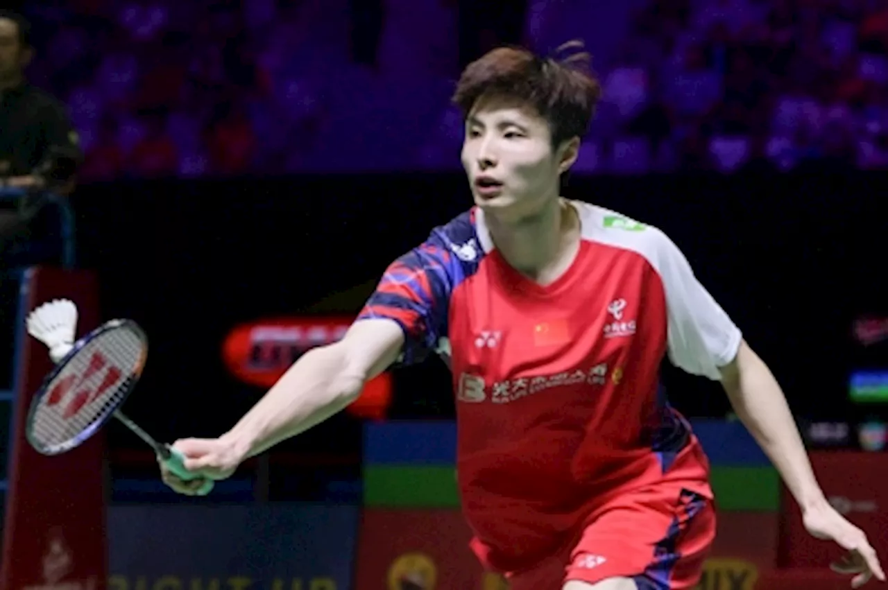 Olympic boost as China’s Shi Yuqi rises to badminton No.1 for first time