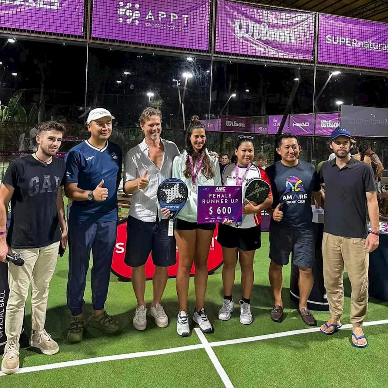 Agra, Spanish partner settle for silver in Bali Padel tilt