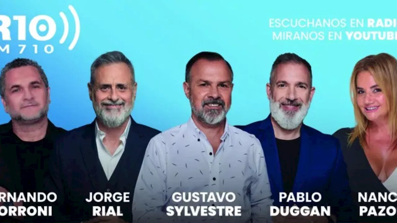 Radio 10 se convirtió en la emisora que más creció en audiencia