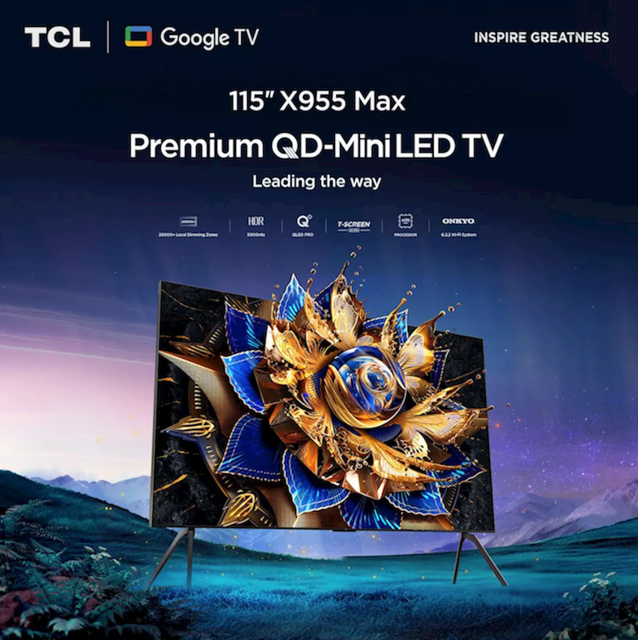 A titan emerges: Why TCL's 115' X955 Max Premium QD-Mini LED TV redefines TV domination