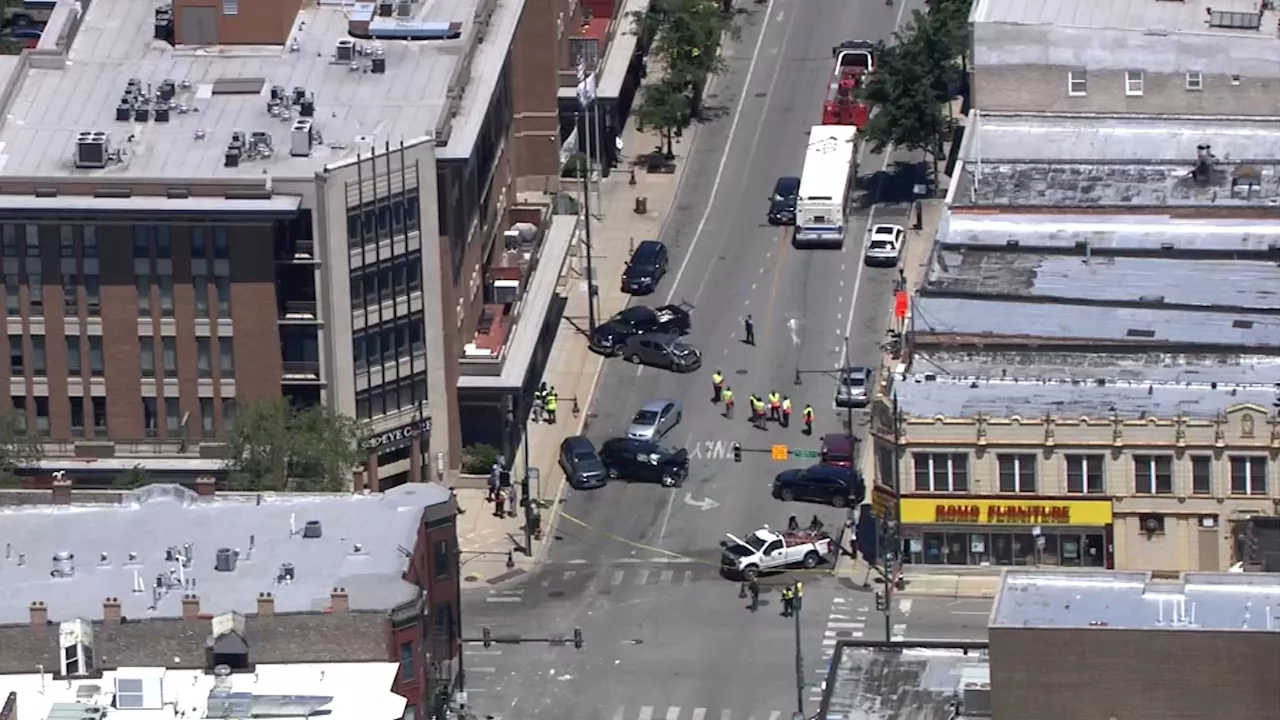 Multiple injuries reported after crash involving CTA bus, numerous vehicles in Bridgeport