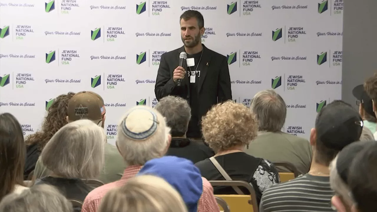 Survivors of Oct. 7th Hamas attack, families of hostages share their stories with Skokie community