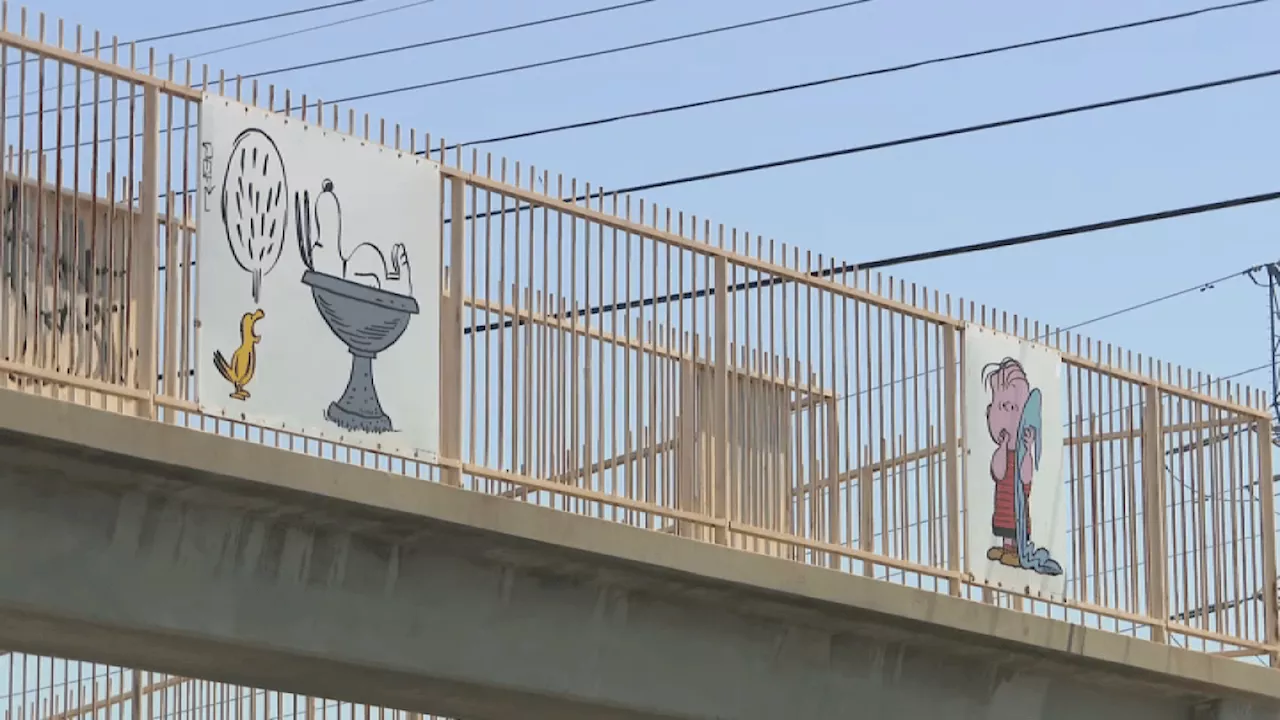 Renovations to iconic Tarzana ‘Snoopy Bridge' unveiled