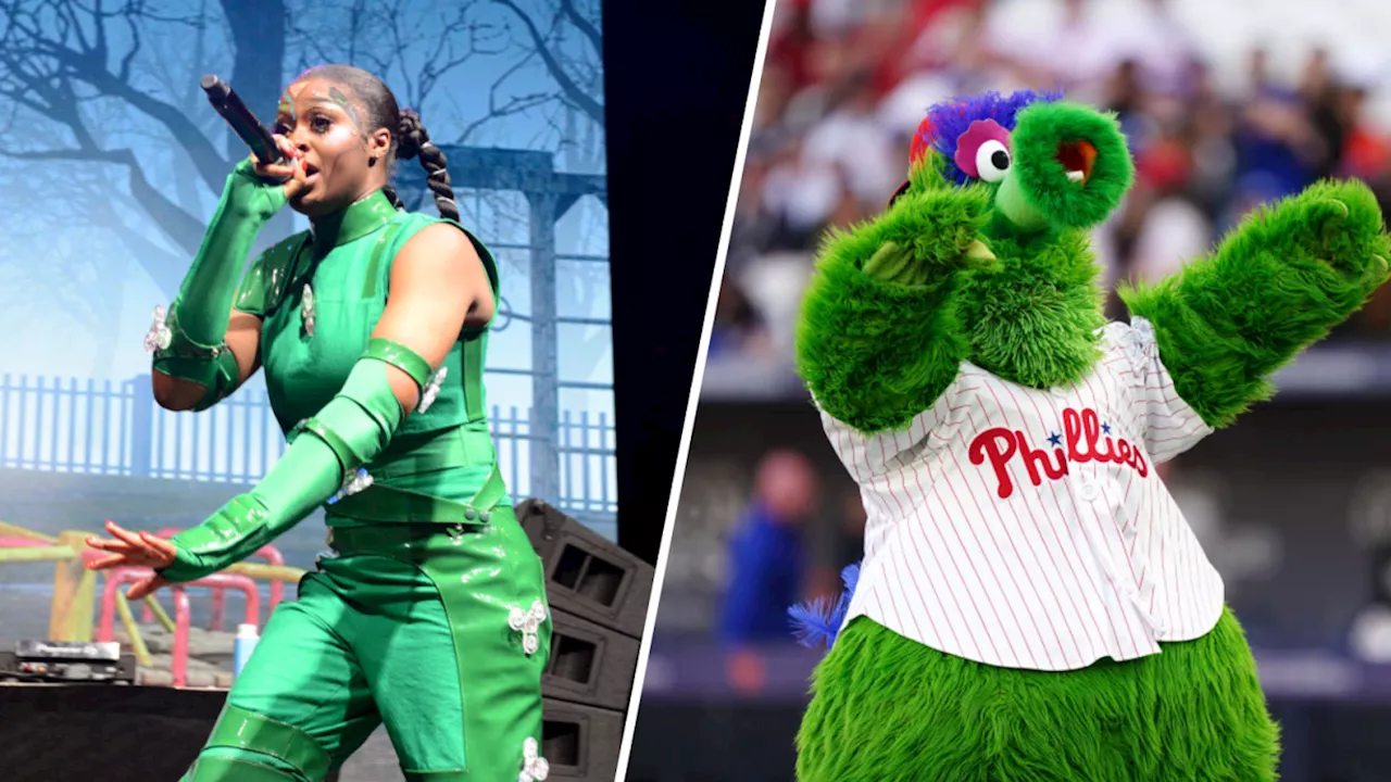 Philly rapper Tierra Whack performs Tiny Desk concert with special guest, Phillie Phanatic