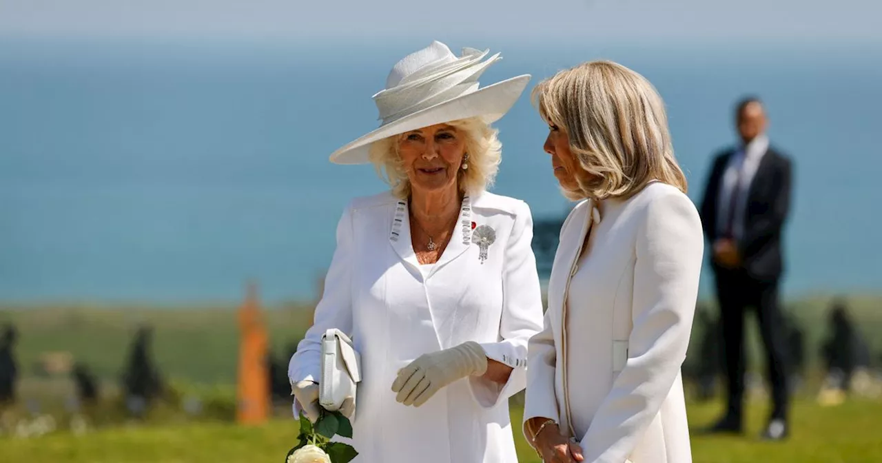 Royal fans divided over Queen Camilla's missed 'opportunity' during D-Day visit