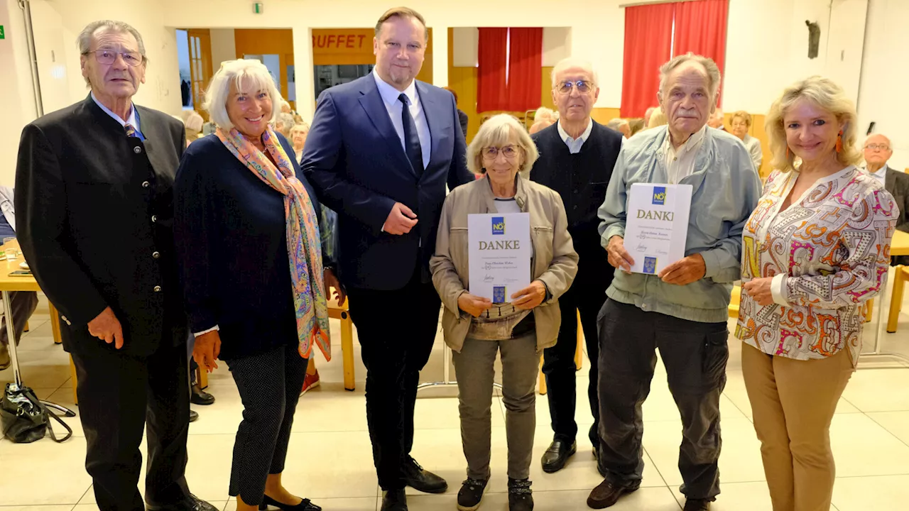 Ehrungen und Dank beim Mödlinger Seniorenbund