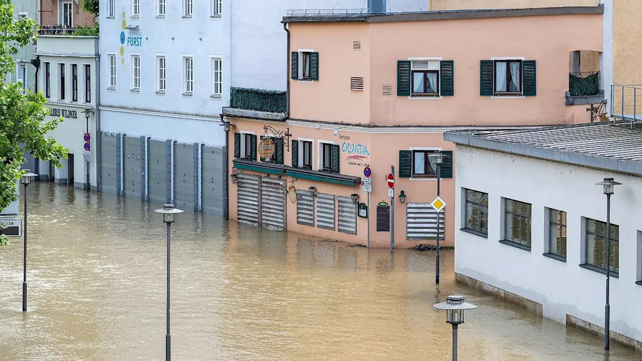 Bayern: Experten rechnen mit weiterer Entspannung der Hochwasserlage