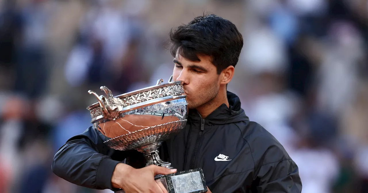 Alcaraz enters all-surface elite with French Open triumph