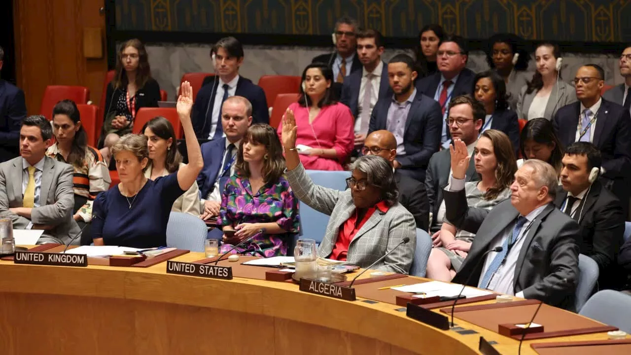 United Nations Security Council endorses Gaza ceasefire deal outlined by US