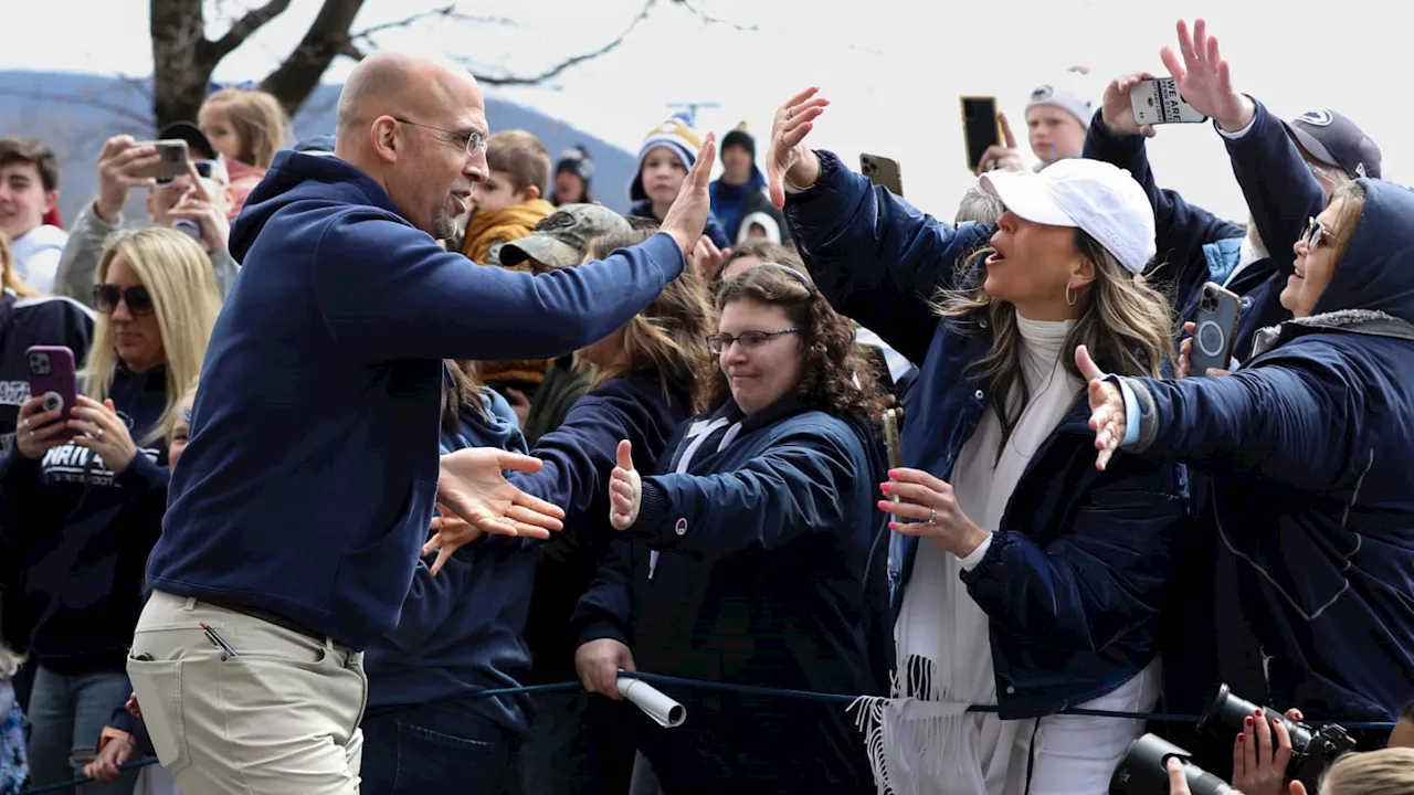 Penn State's James Franklin Finally Gets to a Tailgate