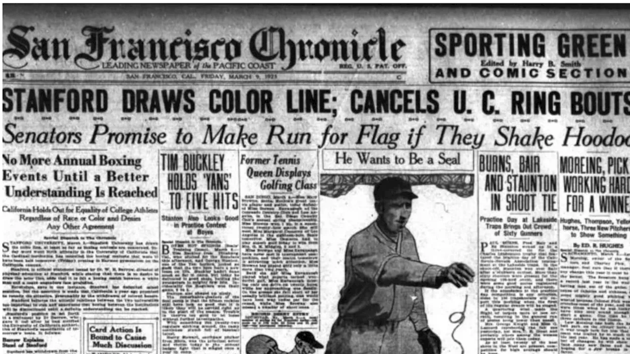 Top 50 Cal Sports Moments -- No. 28: Racial Cancellation, 1923