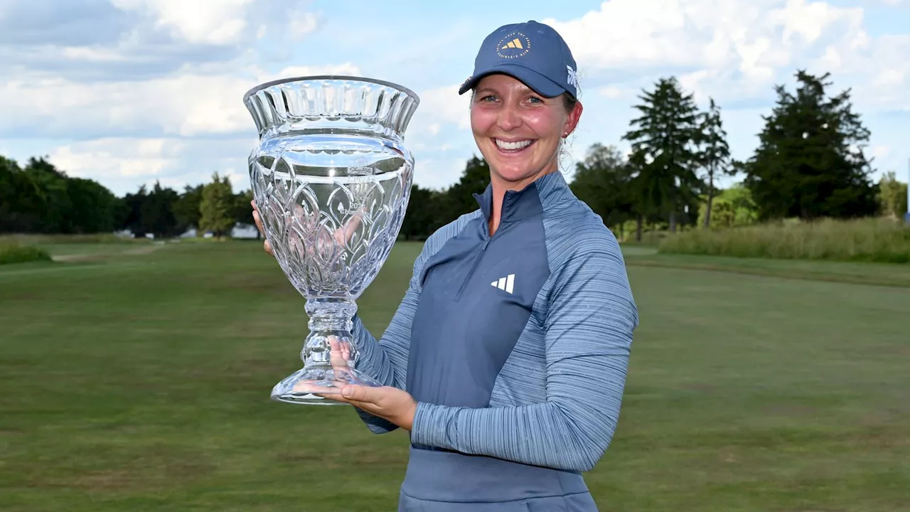 LPGA Tour: Linnea Strom produces historic final round to win ShopRite LPGA Classic from seven shots down