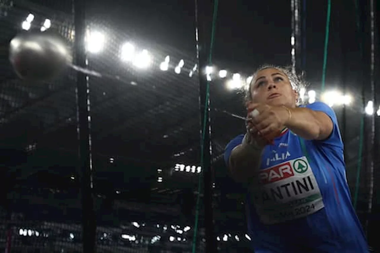 Europei atletica, oro per Sara Fantini nel lancio del martello