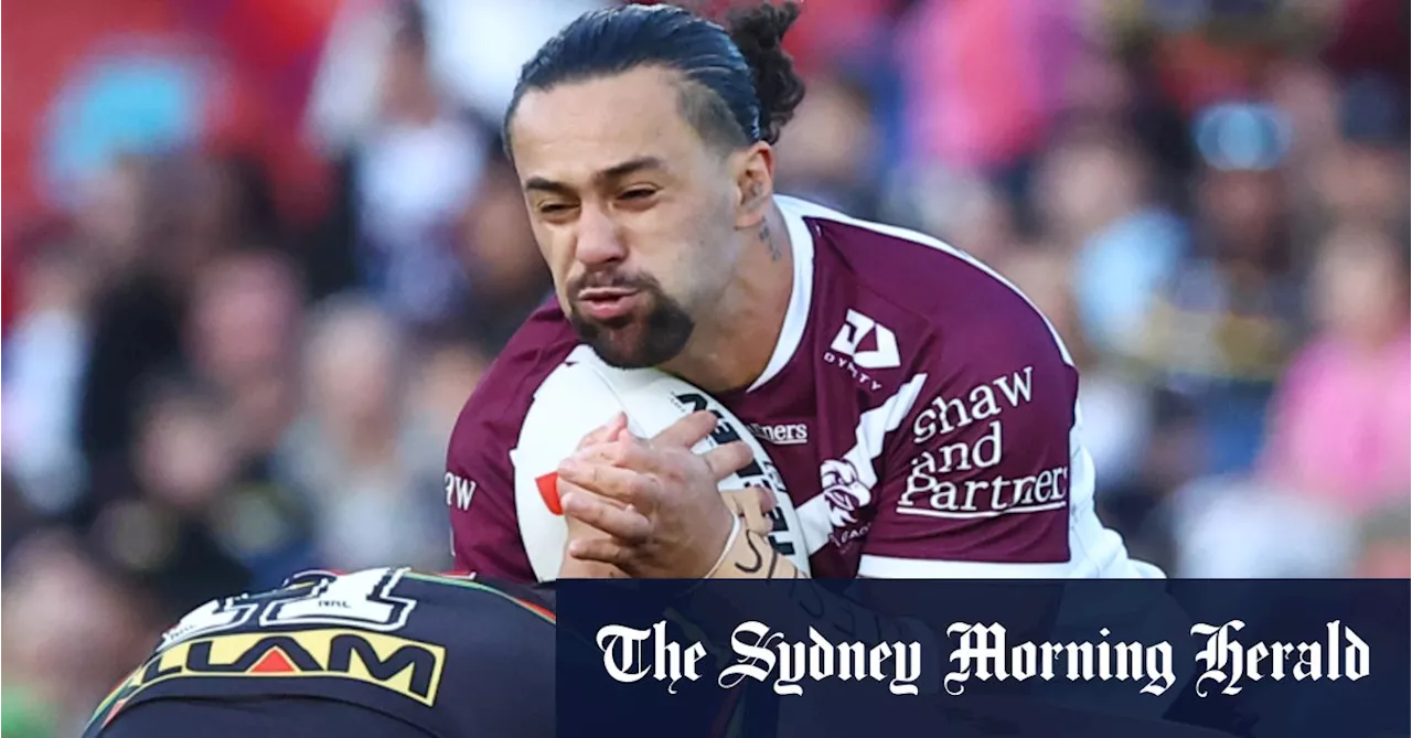 Manly’s Aloiai facing ban for blatant trip