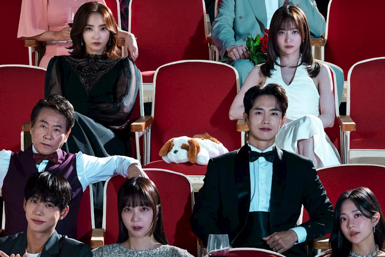 Han Chae Young, Han Bo Reum, Choi Woong, And More Sit Down For A Movie Premiere In “Scandal” Poster