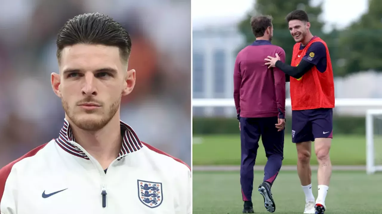 Gareth Southgate has identified Declan Rice's midfield partner for England's first Euro 2024 game