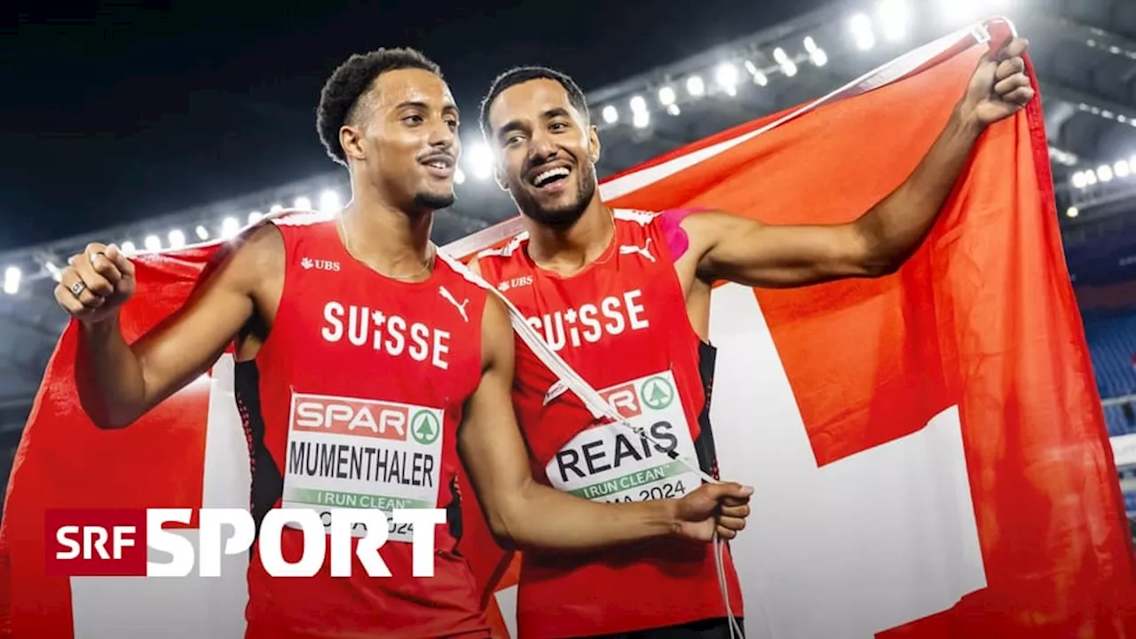 Leichtathletik-EM: Mumenthaler und Reais auf 200-m-Podest