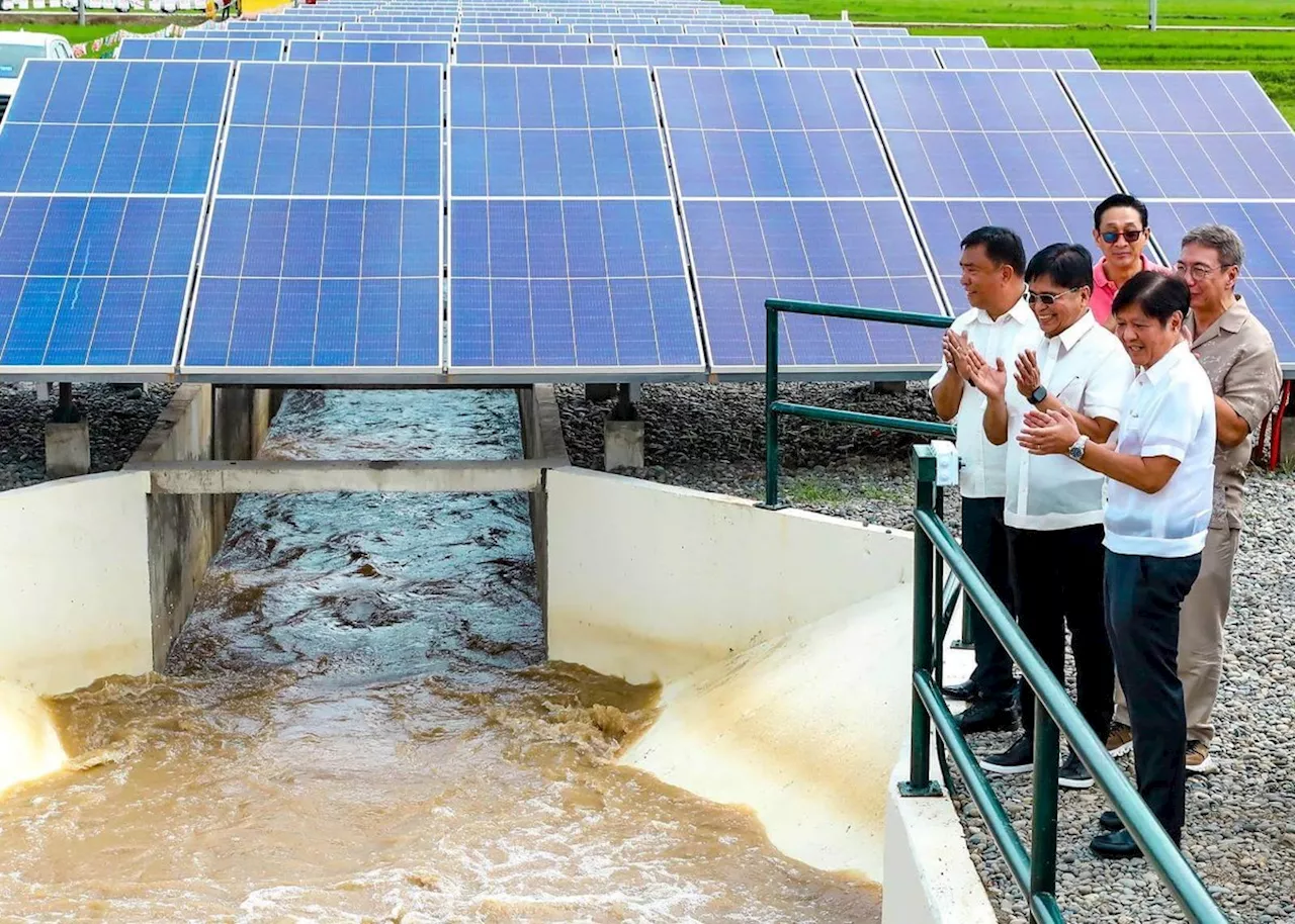 Marcos inaugurates PH’s first Solar-Powered Pump Irrigation Project