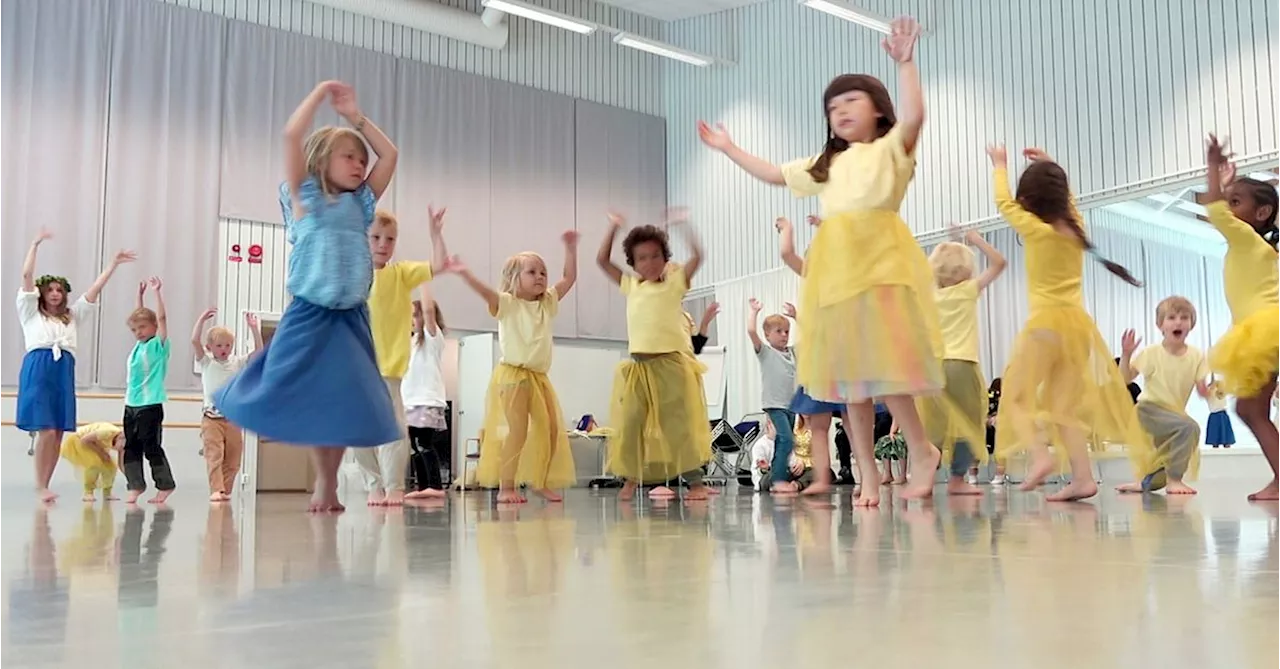 Dansen självklar på förskola i Piteå – Norrbotten pionjärer