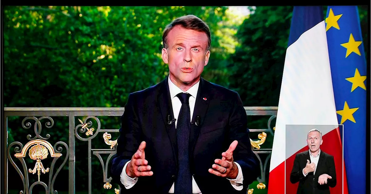 Macron utlyser nyval i Frankrike 30 juni – efter fiaskovalet