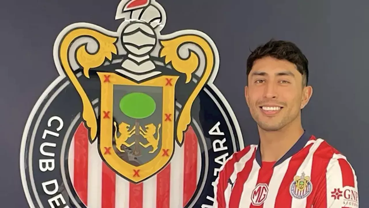 Omar Govea es oficialmente refuerzo de Chivas para el Apertura 2024