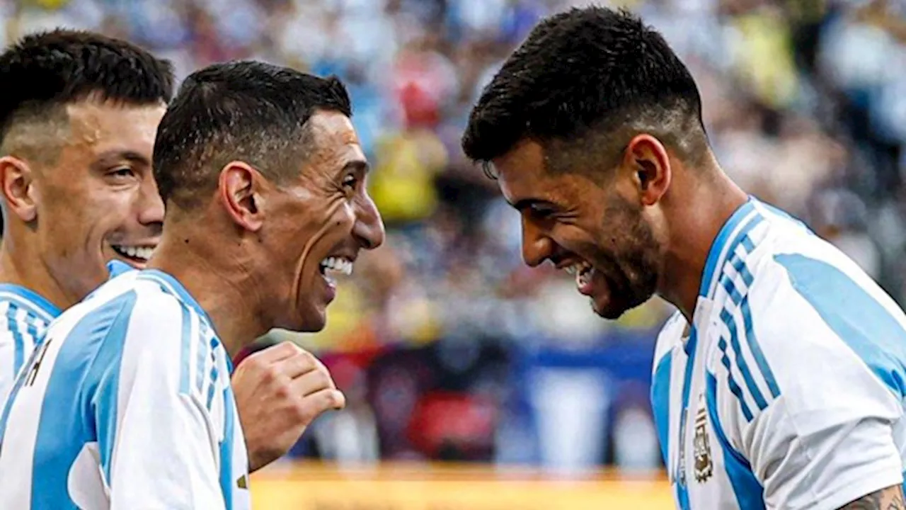 Con gol de Di María, Argentina le ganó a Ecuador en el primer amistoso previo a la Copa América