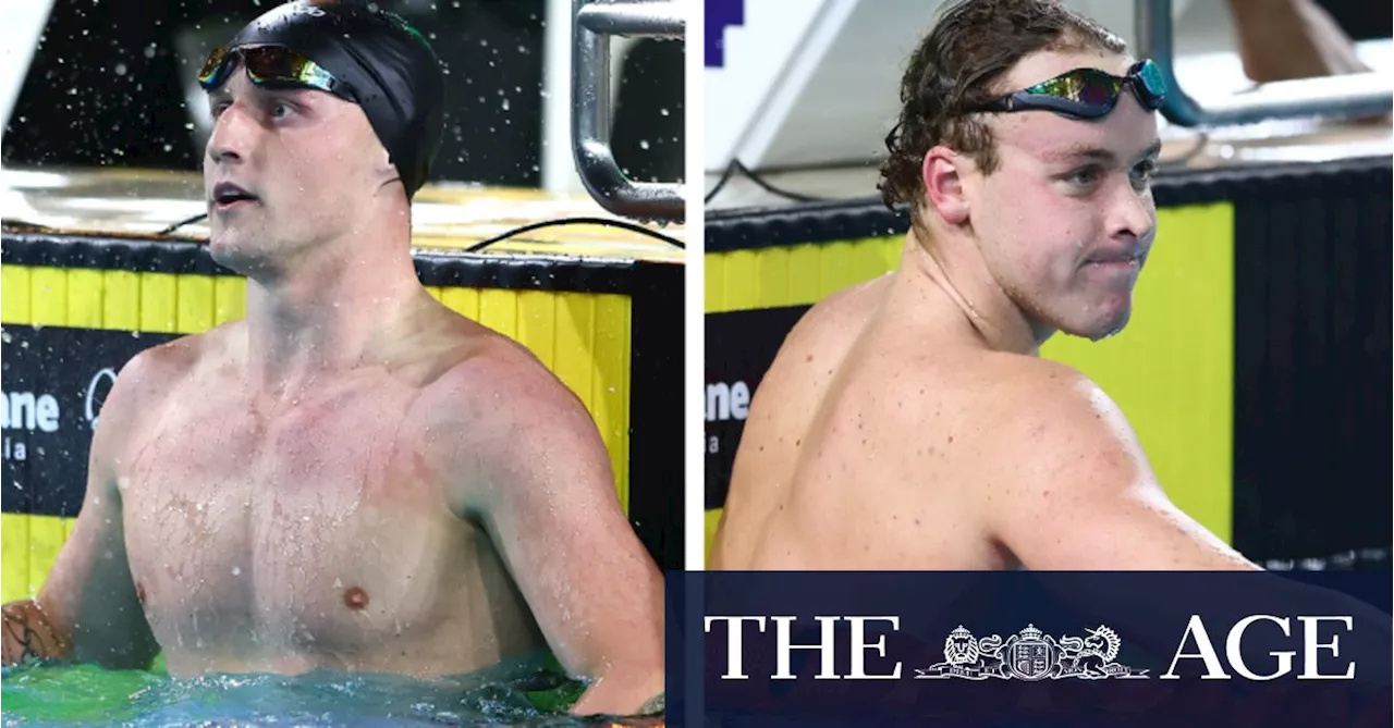 Australia’s new Thorpe-Hackett power pair who can rule Olympic 400m freestyle