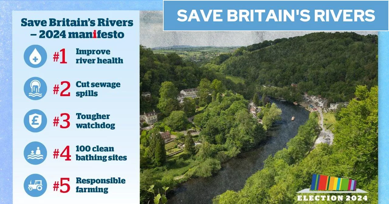 Greens become second party to back i’s manifesto to Save Britain’s Rivers