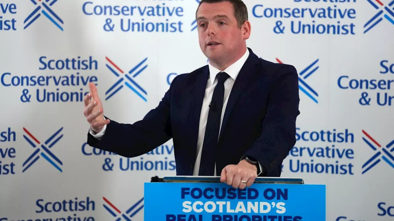 Scottish Tory leader Douglas Ross to stand down after election