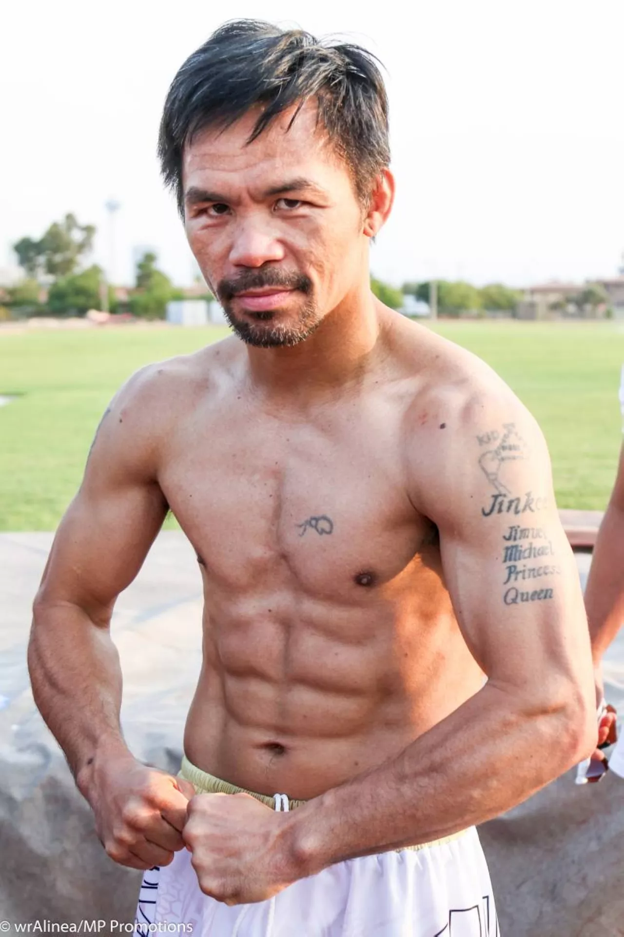 Pacquiao in talks over comeback but title fight 'far away'