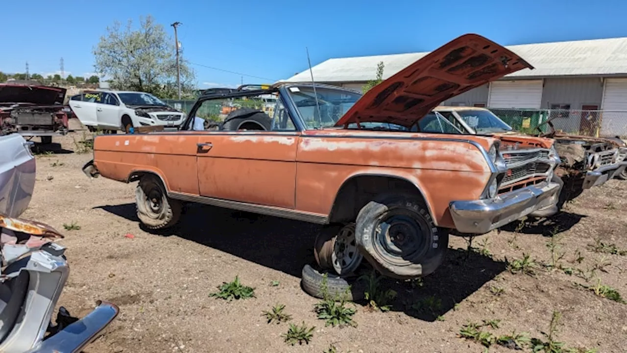 Junked 1965 Rambler Ambassador 990 Convertible