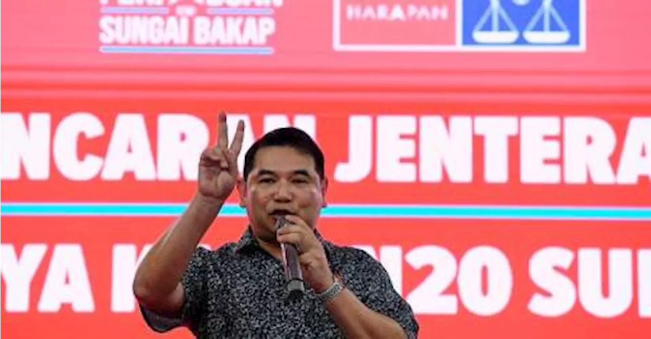 Sg Bakap polls: Candidate representing Unity Gov’t to be announced on June 12