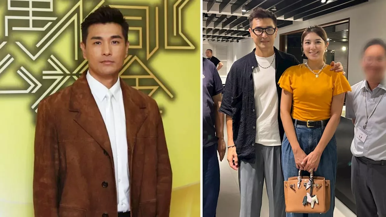 Ruco Chan defends wife after she was called a gold digger for carrying Hermès bag