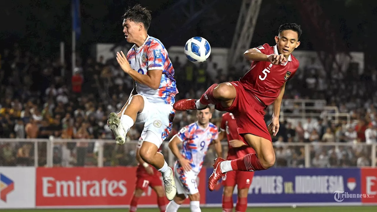 Klasemen Akhir Grup F Kualifikasi Piala Dunia 2026 jika Timnas Indonesia Bungkam Filipina