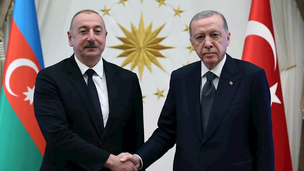 Turkish President Erdogan meets Azerbaijani counterpart Aliyev in Ankara