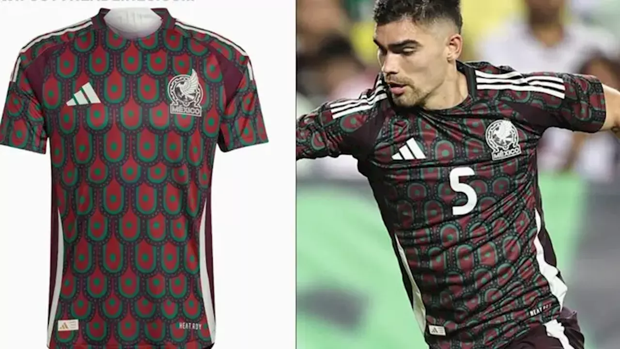 Johan Vásquez jugó con playera del Tri con errores de diseño