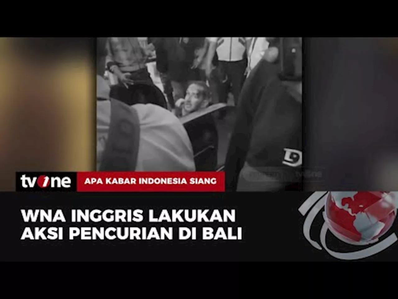 Bule Rampas Truk Bermuatan Gabah, Ugal-Ugalan Hingga Terobos Tol Bali Mandara & Masuk Bandara