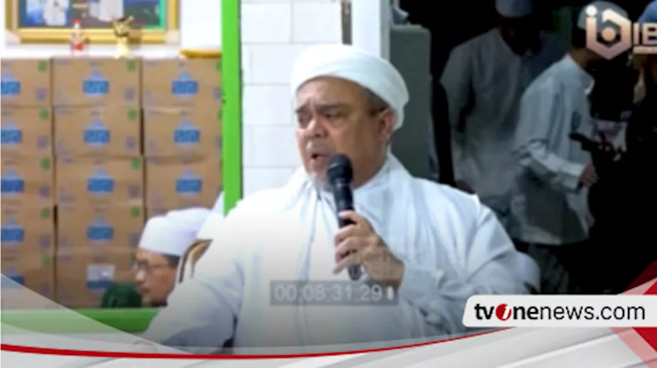 Habib Rizieq Bebas Murni Hari Ini, Bakal Kembali ke Bapas Jakpus