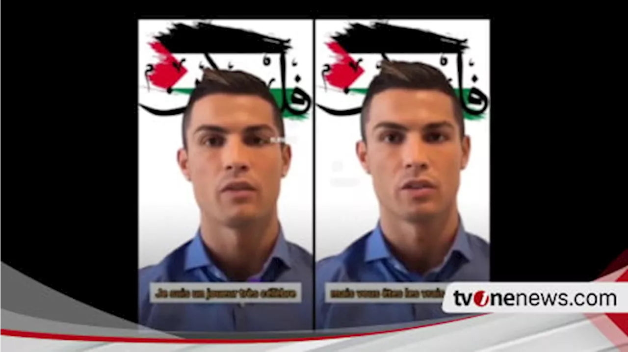 Heboh Video Cristiano Ronaldo Beri Dukungan ke Anak-anak Palestina, Ternyata Seperti Ini Faktanya ...