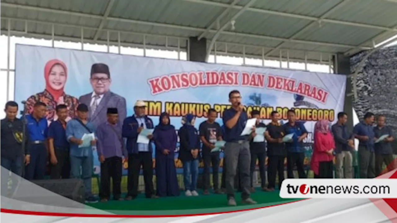 Jelang Pilkada Bojonegoro, Dukungan Relawan Bacabup - Cawabup Independen Nurul-Nafik terus Mengalir