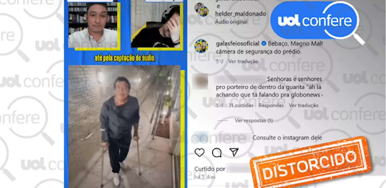 Vídeo de Magno Malta teve áudio adulterado para sugerir embriaguez