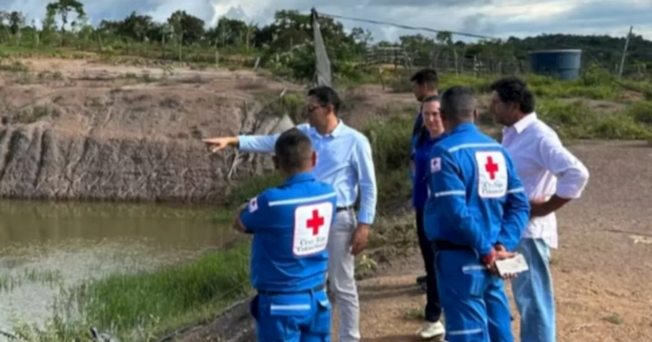 Barichara recibe planta de agua de la Cruz Roja para enfrentar crisis