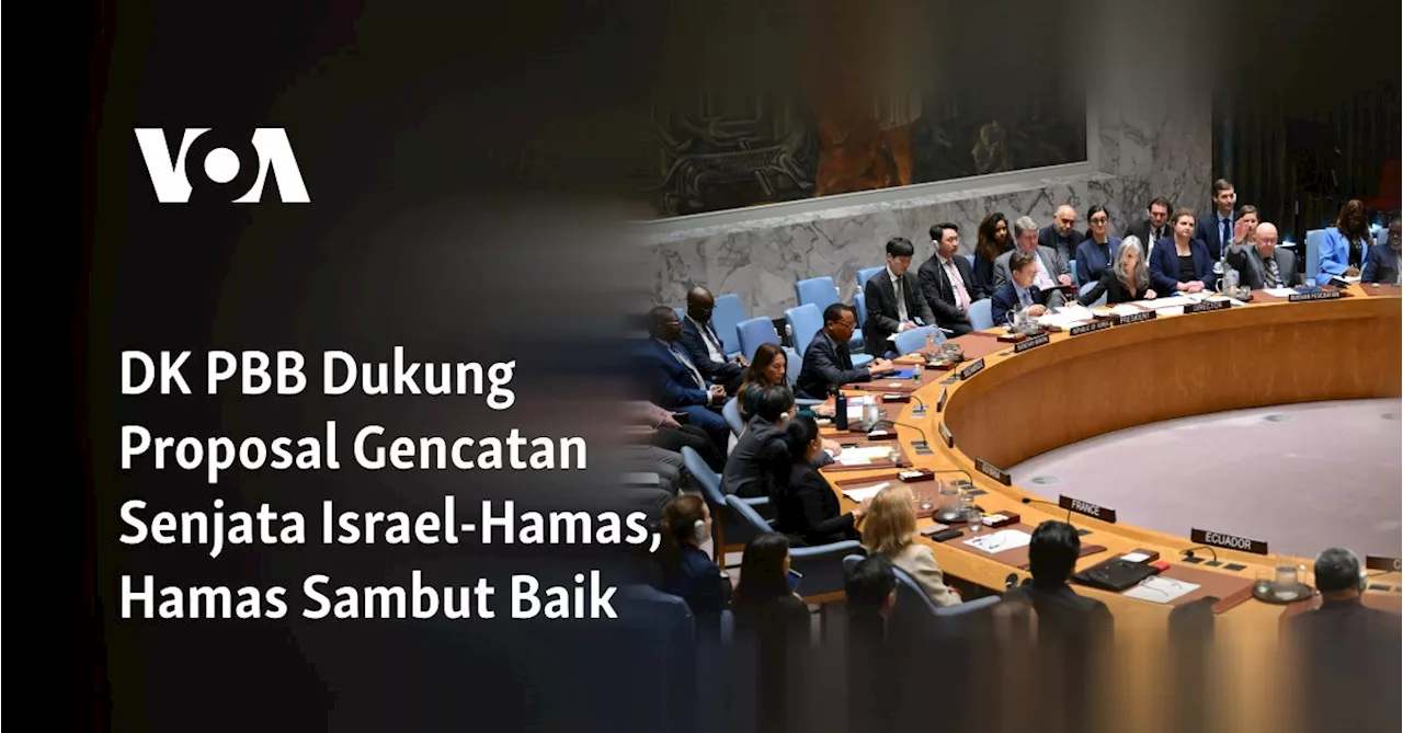 DK PBB Dukung Proposal Gencatan Senjata Israel-Hamas, Hamas Sambut Baik