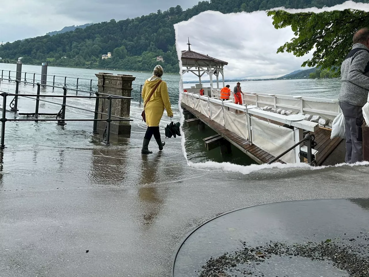 5,11 Meter! Bodensee-Pegel erreicht kritische Grenze