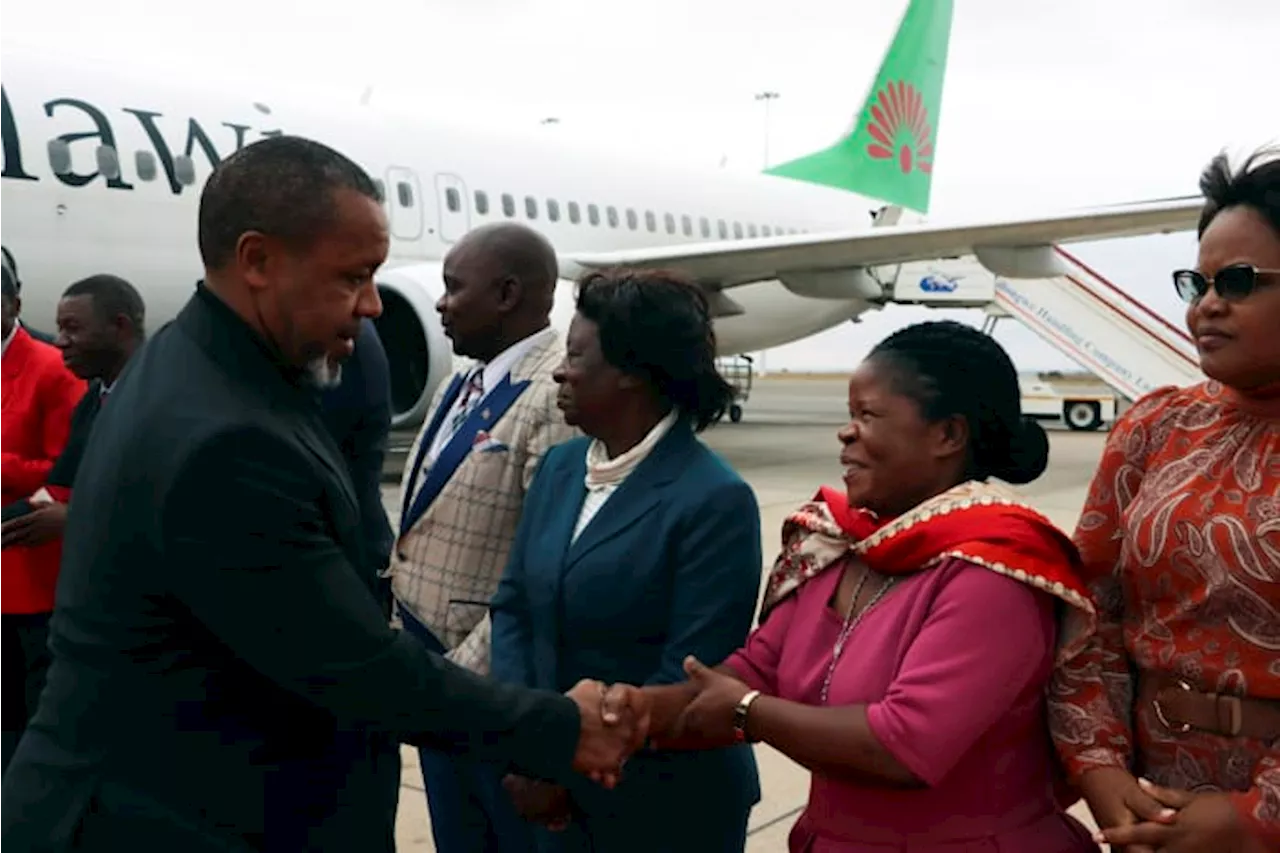 A military plane carrying Malawi's vice president has gone missing and a search is underway