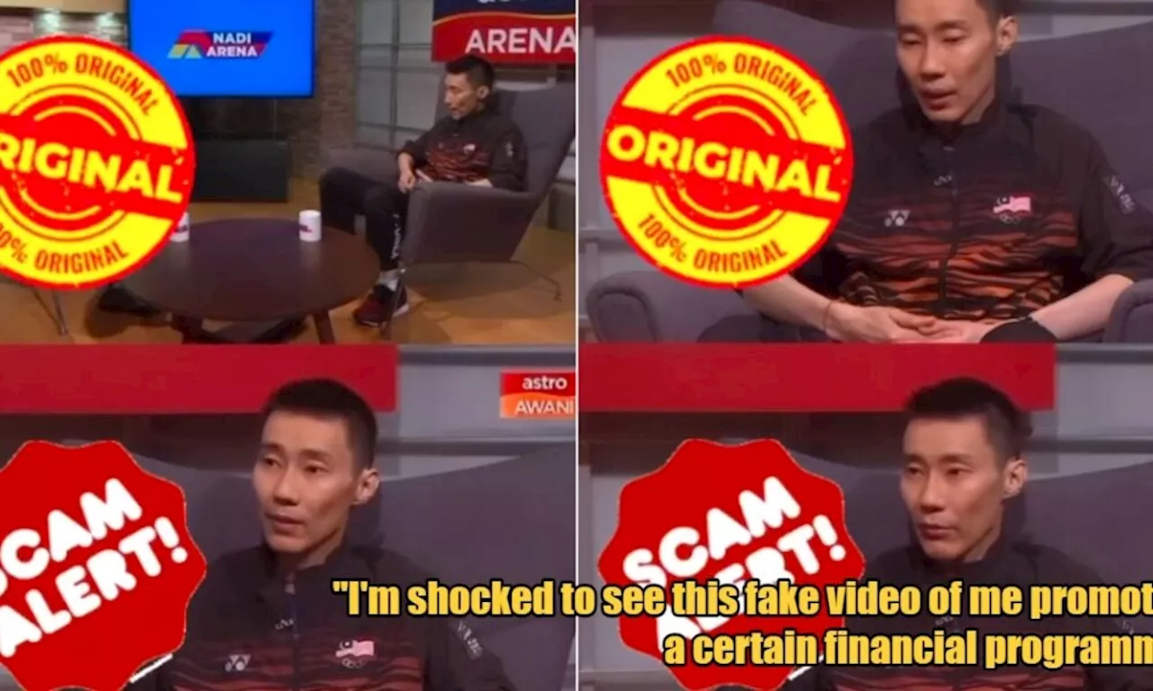 Lee Chong Wei Warns the Public About Deepfake Video of Him Promoting Financial Scheme